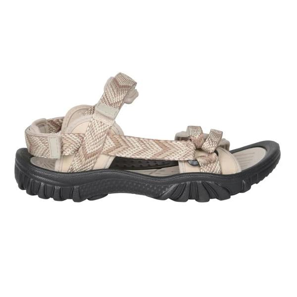 Mountain Warehouse Womens/Ladies Cyprus Chevron Sandals - Taupe - 
