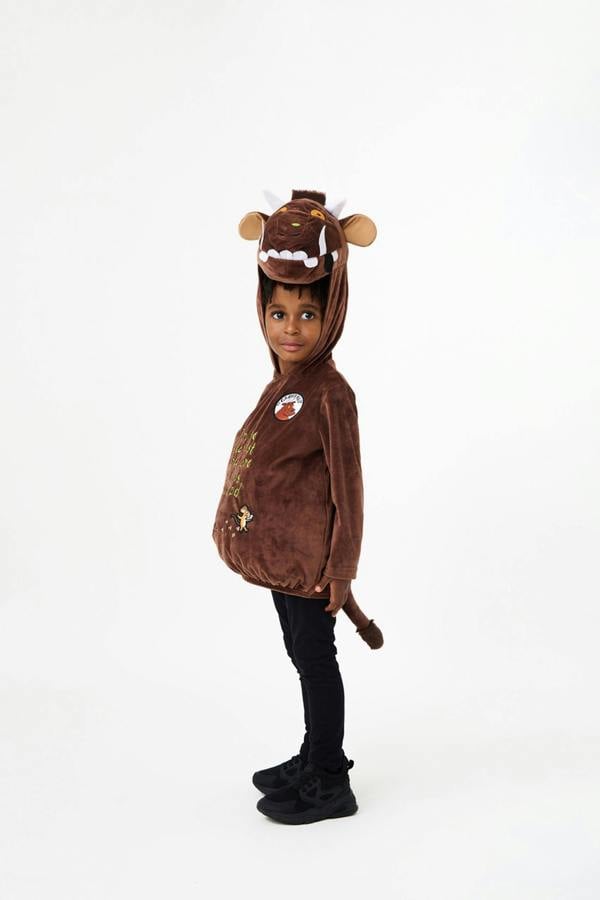 Vanilla Underground Gruffalo & Friends Unisex Kids Brown 3D Scariest Creature In This Wood 2 Piece Costume