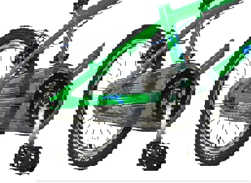 Squish 16" Wheel Lightweight Hybrid Bike Green