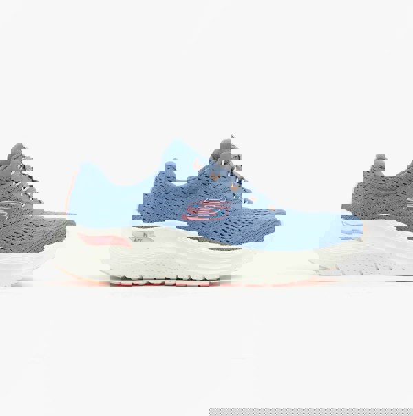 Skechers ARCH FIT 2.0 - BIG LEAGUE Womens Trainers Blue/Pink