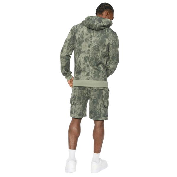 Crosshatch Mens Bardon Hoodie - Olive - 