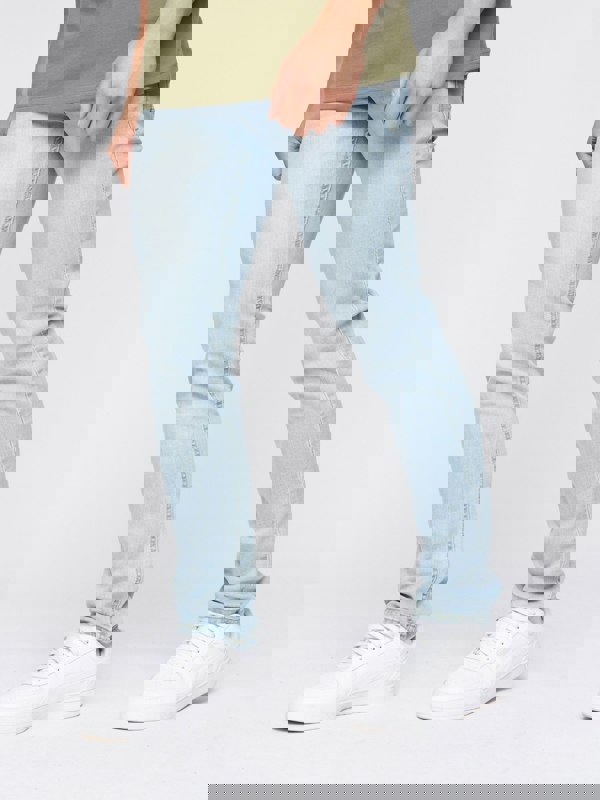 Crosshatch Buraca Slim Fit Jeans Light Wash