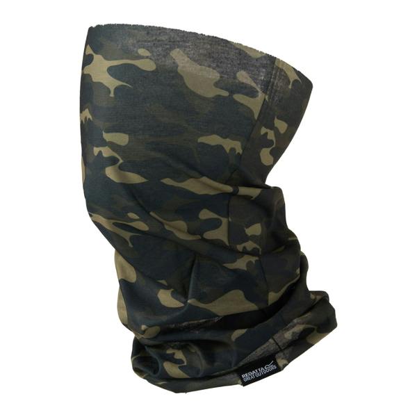 Regatta Childrens/Kids Camo Neck Tube - Dark Khaki - 