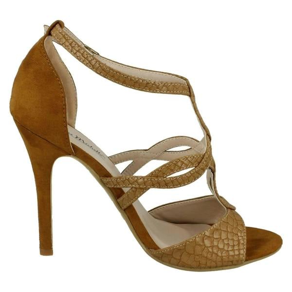 Anne Michelle Ladies Anne Michelle Open Toe T-Bar Heels