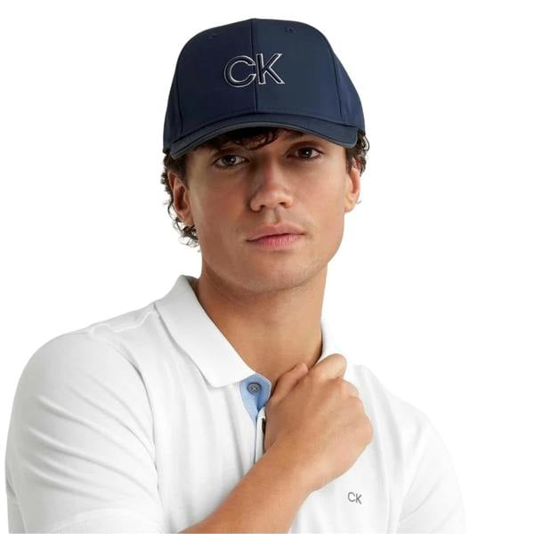Calvin Klein Mens Golf Baseball Cap - Dark Navy - 