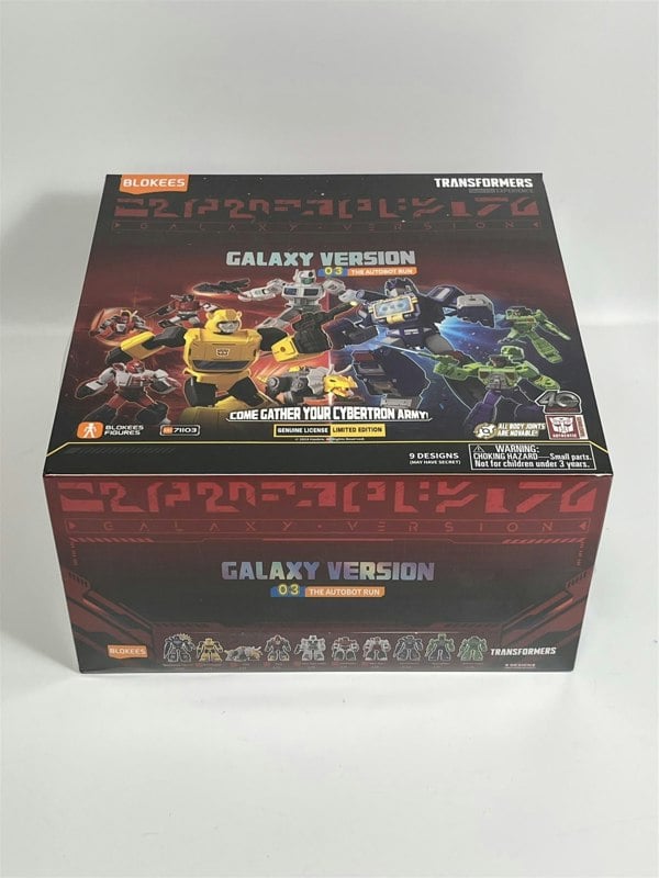 Blokees Transformers 9 Model Kits Galaxy Version 03 The Autobot Run Assortment 12cm - 71103