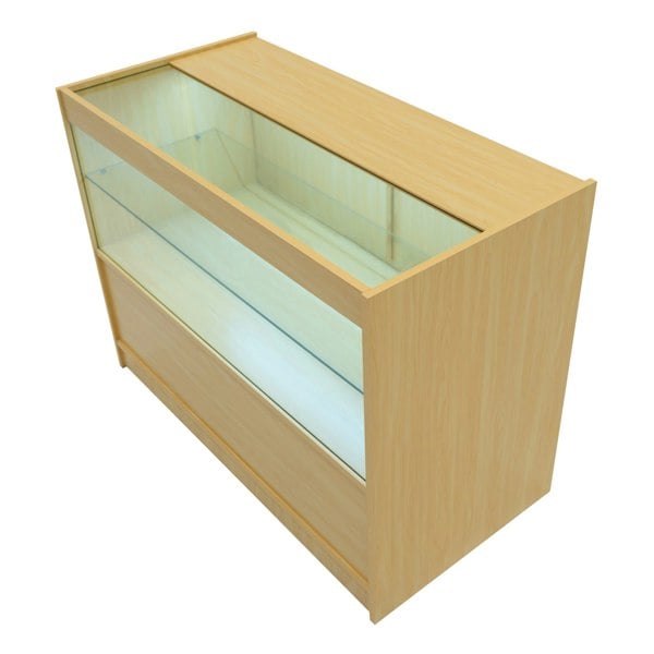 Monstershop Harmonia LED Shop Counter Set B1200, C1200 & LM60 - Maple