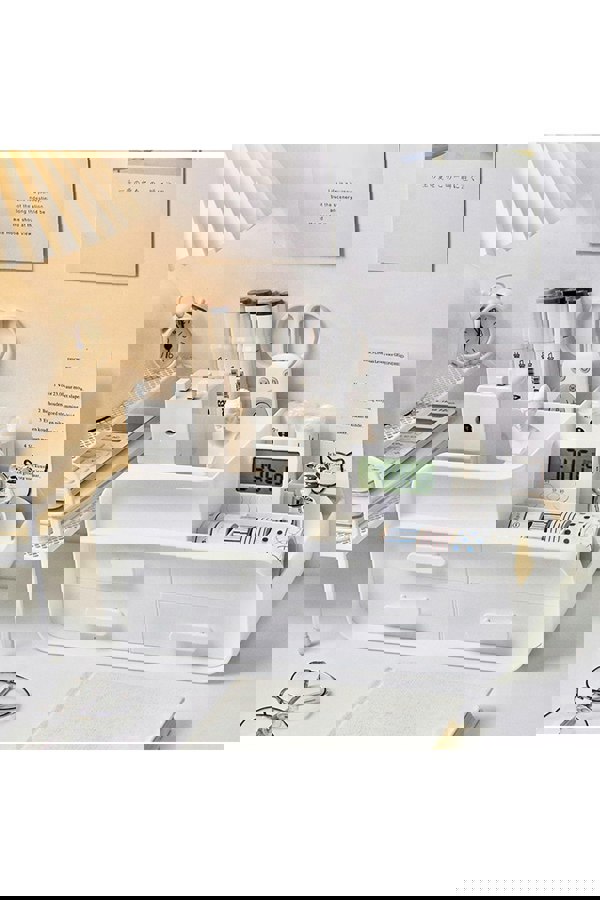 Living and Home Large Capacity Makeup Organizer with Drawers