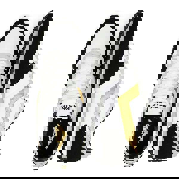 Pony Express White/Black/Gold Trainers