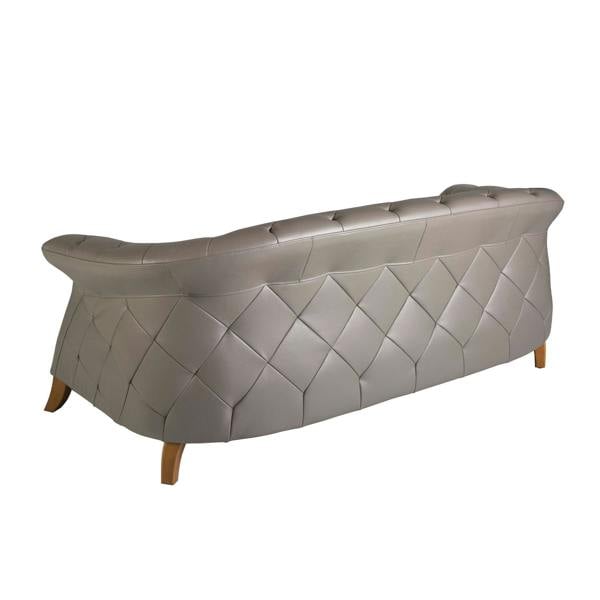 Angel Cerdá Chester sofa in grey leather 6187/6188