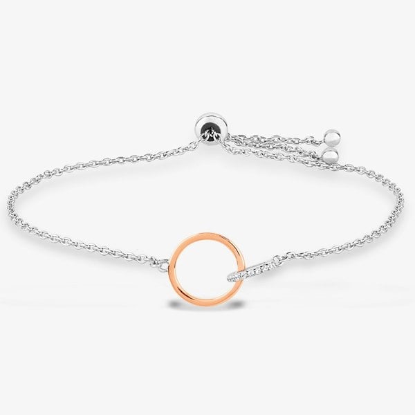 Rosa Lea Joined Circles Sliding Bracelet AM-2THB019606
