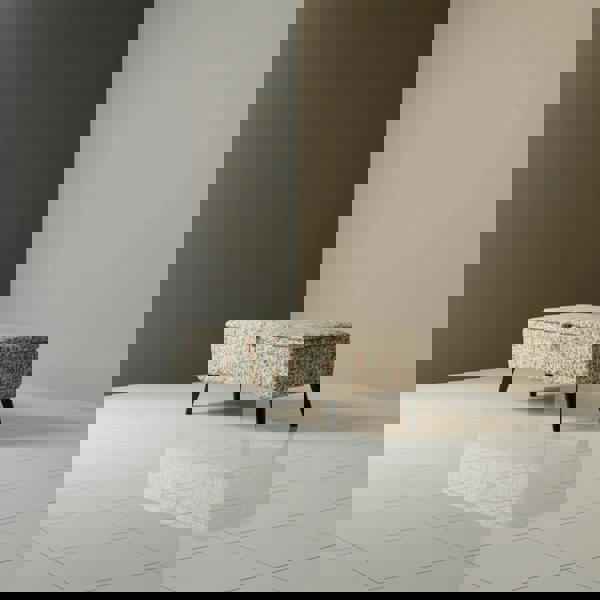 Modern decorative storage bench for bedroom, hallway, or office