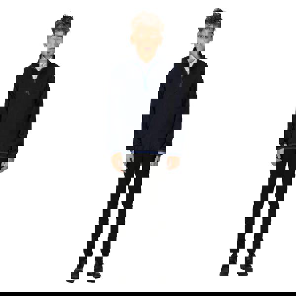 Regatta Professional Childrens/Kids Microfleece Half Zip Fleece Top - Navy