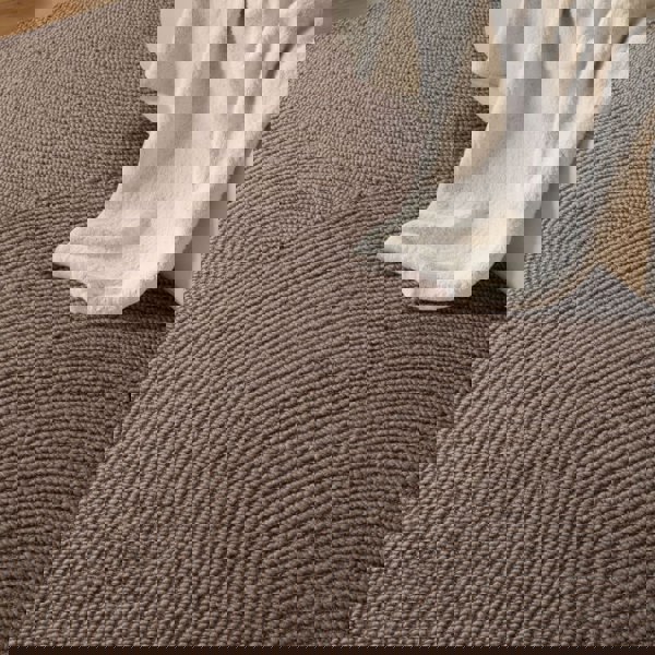 Eleni Wool Rug – Natural Brown Colour