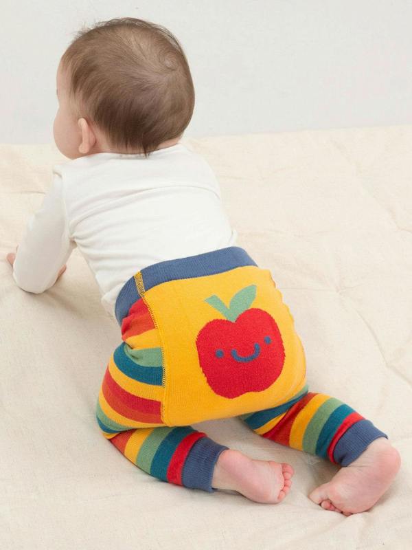 Kite Baby Organic Apple A Day Knit Leggings