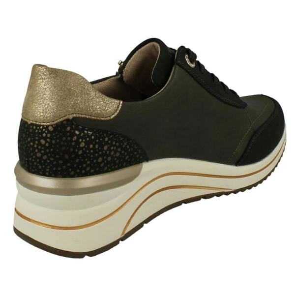 Remonte Ladies Remonte Wedge Trainer D0T00