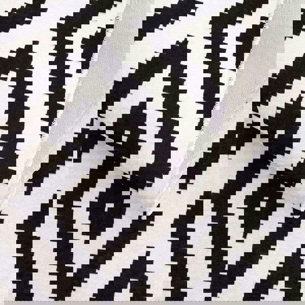 Machine Washable Black &amp; White Rug and Mat | The Rugs