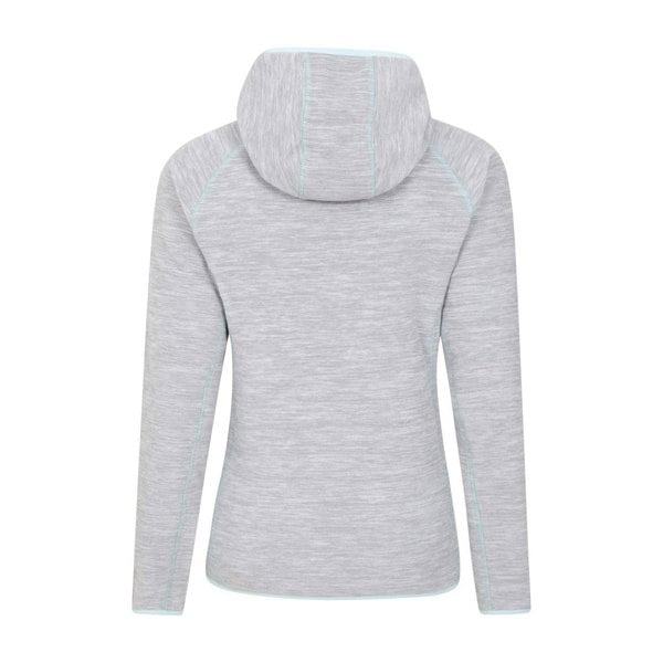 Mountain Warehouse Women's Lleyn II Melange Full Zip Hoodie - Grey