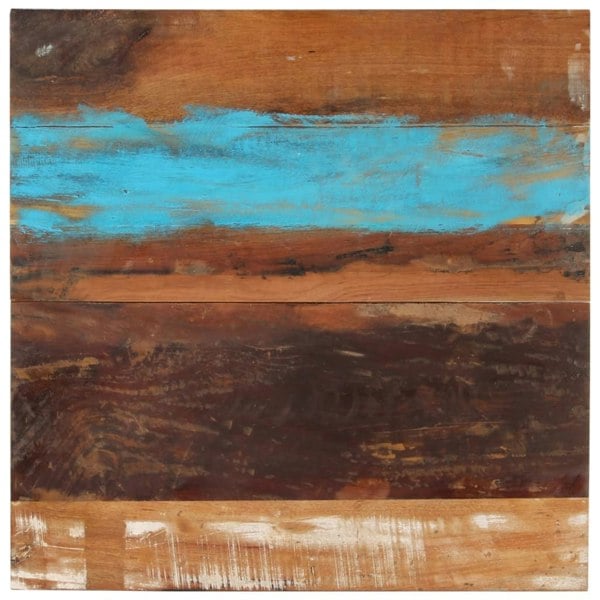 Berkfield Square Table Top 80x80 cm 15-16 mm Solid Reclaimed Wood