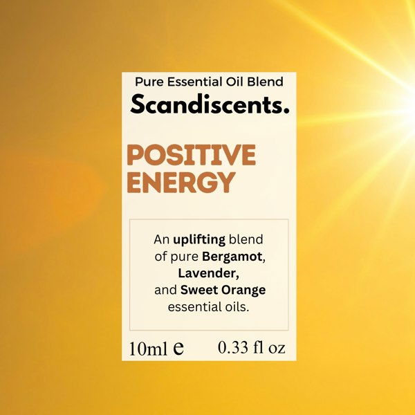 Positive Energy - Scandiscents, waterless diffuser, essential oils, fragrance oils