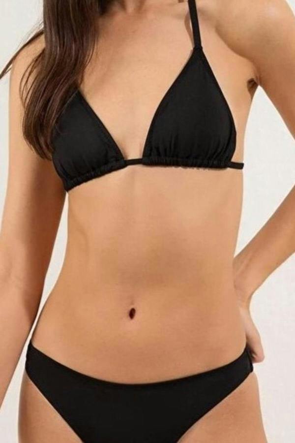 WOVCOR 2-Piece Triangle Covered Bikini Top