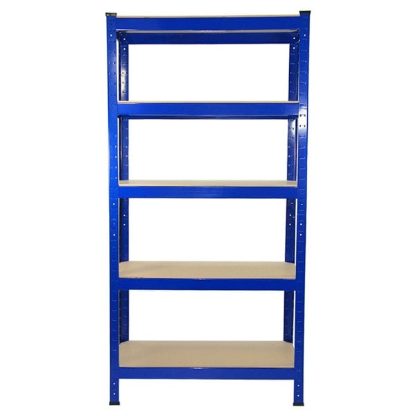 Monster Racking T-Rax Heavy Duty Shelving Units - Blue (75cm W, 30cm D) Set of 10