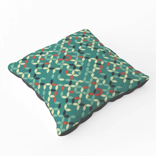 Warren Reed Geometric Pattern Design Floor Cushion