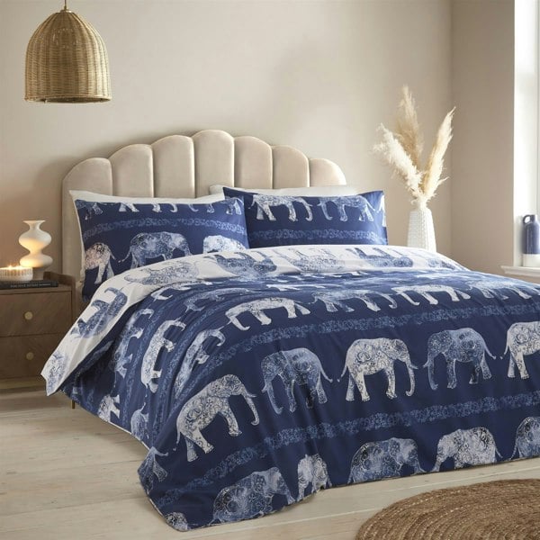 Charlotte Thomas Elephants Duvet Cover Set