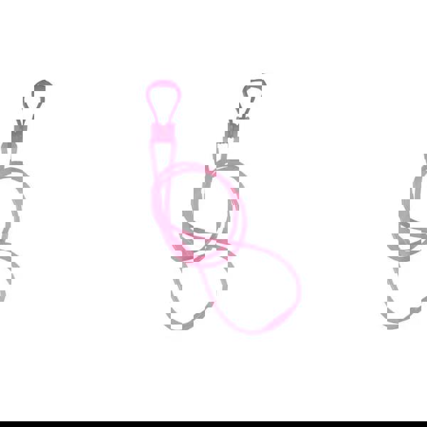 Arena Nose Clip Pro with pink rubber leash and metal hook