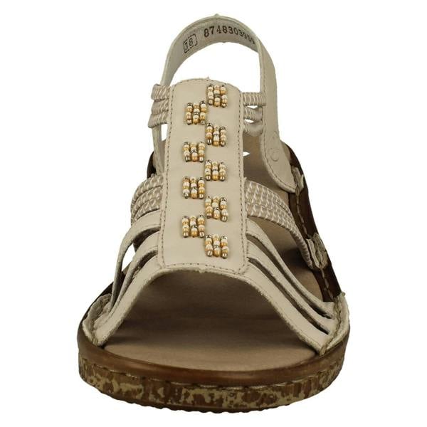 Rieker Ladies Rieker Casual Strappy Slip On Sandals 62855