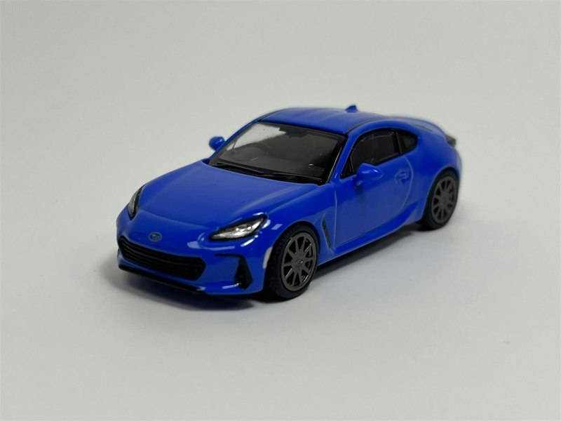 Pop Race Subaru BRZ WR Blue 1:64 Scale PR64SBRZBL01