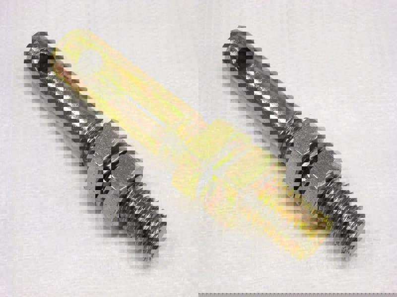 Cat 2 Tractor Implement Mounting Pin Lower Link with 2 Nuts 1" (1" UNF Thread Trailer Linkage)