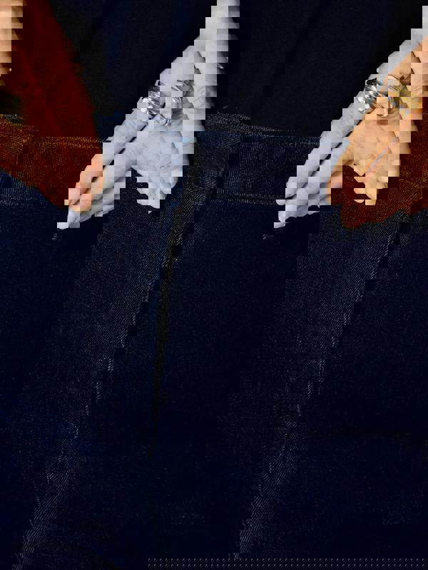 GWD Dixie Dark Indigo Straight Leg Denim Jean