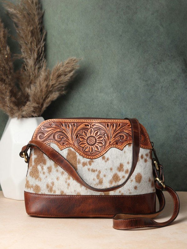 Montana Hair-on Crossbody Bag - DÖTCH CLUB