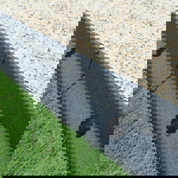 Monstershop Flexible Lawn Edging Grey 1.2m x 10