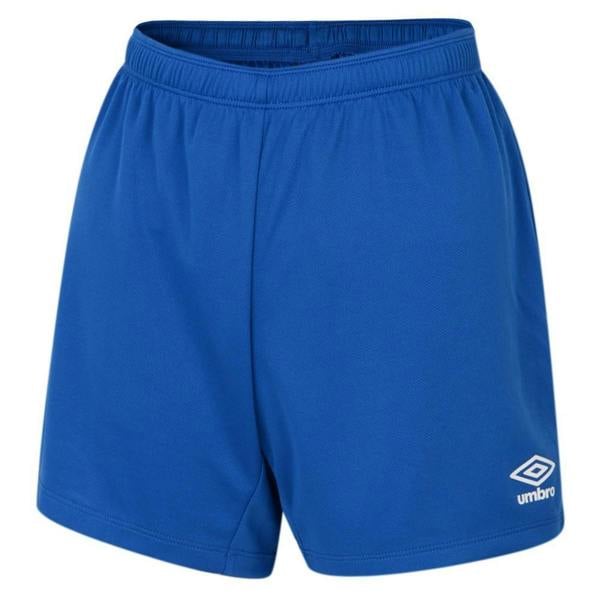 Umbro Womens/Ladies Club Logo Shorts - Royal Blue - 