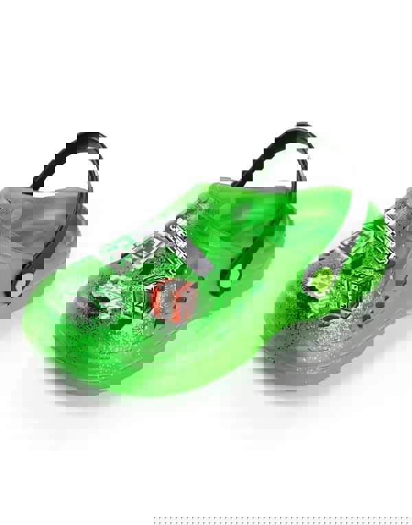 Minecraft Boys Green Creeper, TNT, Boom Clogs