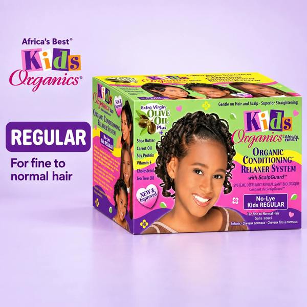 Africa's Best Organics Kids No-Lye Relaxer Kit Regular