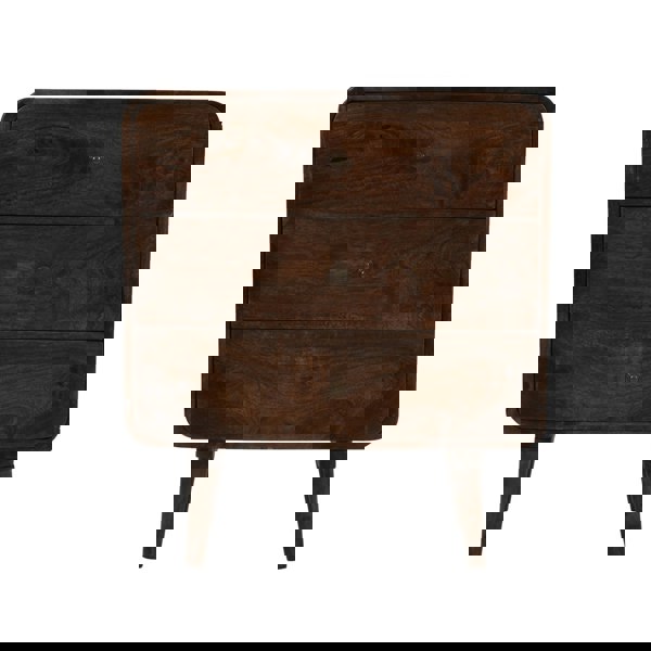 IH Design Winnie Dark Mango Wood Chest Of 3 Drawers