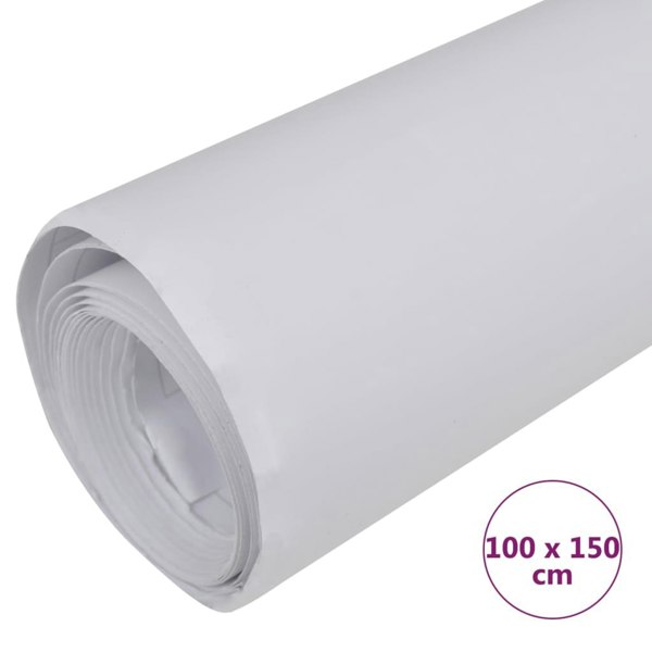Berkfield Car Film Matt White 100x150 cm