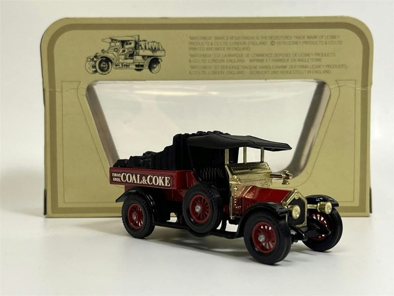 MCSlots 1918 Crossley Coal and Coke Matchbox Y13 S1