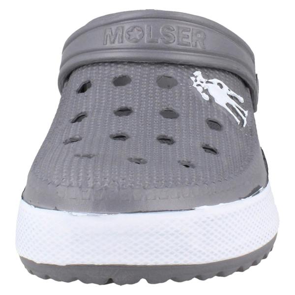 Mens Molser Slip On Clog with Ankle Strap MR-CH3073-M