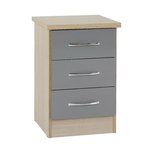 Seconique Nevada 4 Door Wardrobe 4 Piece Bedroom Set