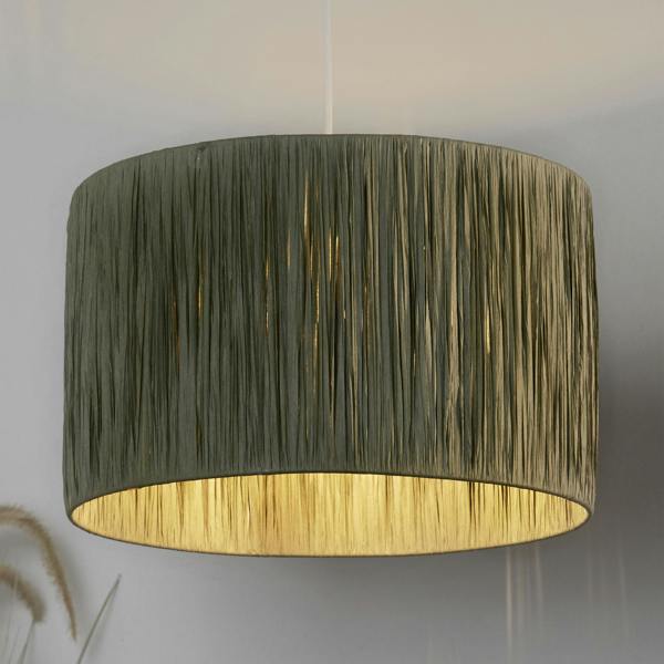 RAFFIA EASY FIT 35CM SHADE SAGE