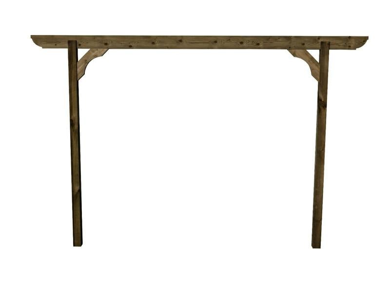 Arbor Garden Solutions Screen Pergola, Plant Climbing Arbour - Corbel Sculpted Brace