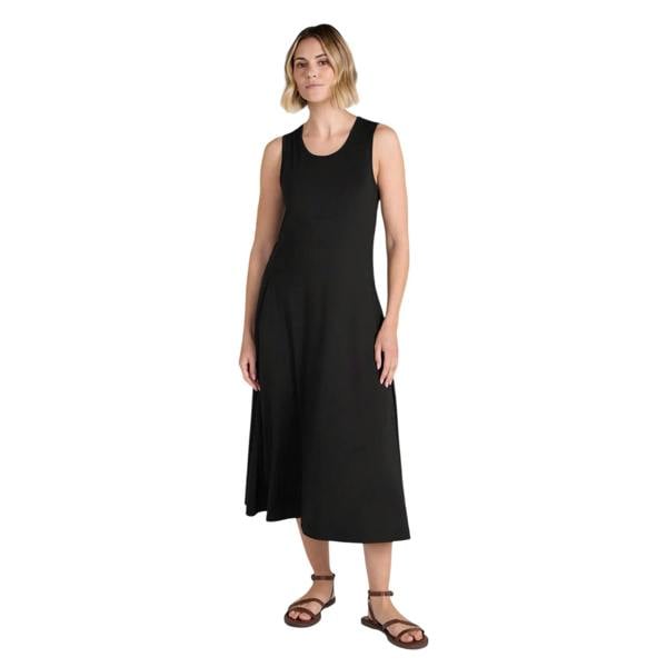 Animal Womens/Ladies Tank Midi Dress - Black - 