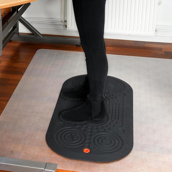 Floortex AFS-TEX® 3000X Black Active Anti-Fatigue Mat 50 x 100cm