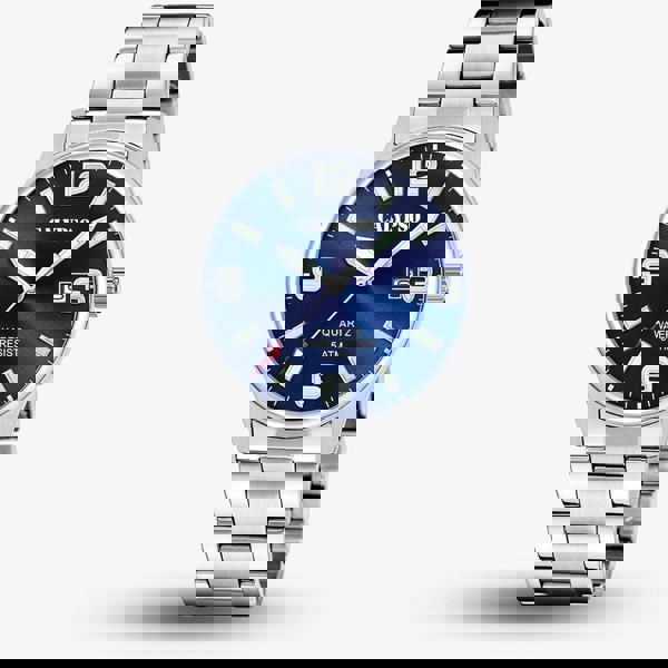 Calypso Mens Blue Stainless Steel Watch K5860/3