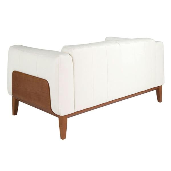 Angel Cerdá White leather sofa 6115/6118