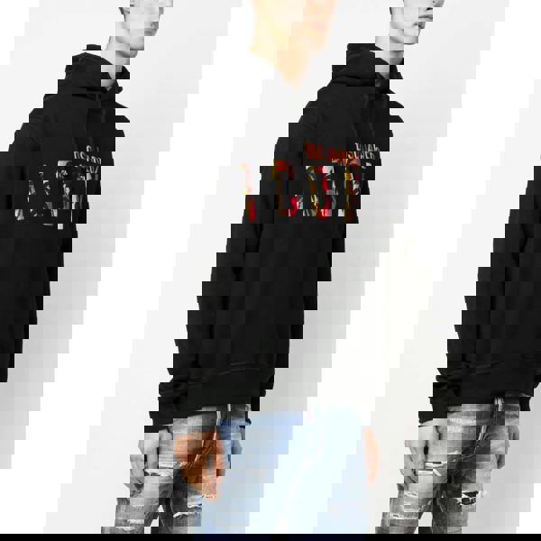 Dsquared Icon Tropical logo printed Hoodie   in  Multicoloured